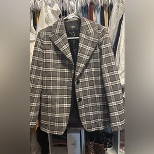 Maje plaid blazer. Perfect condition.